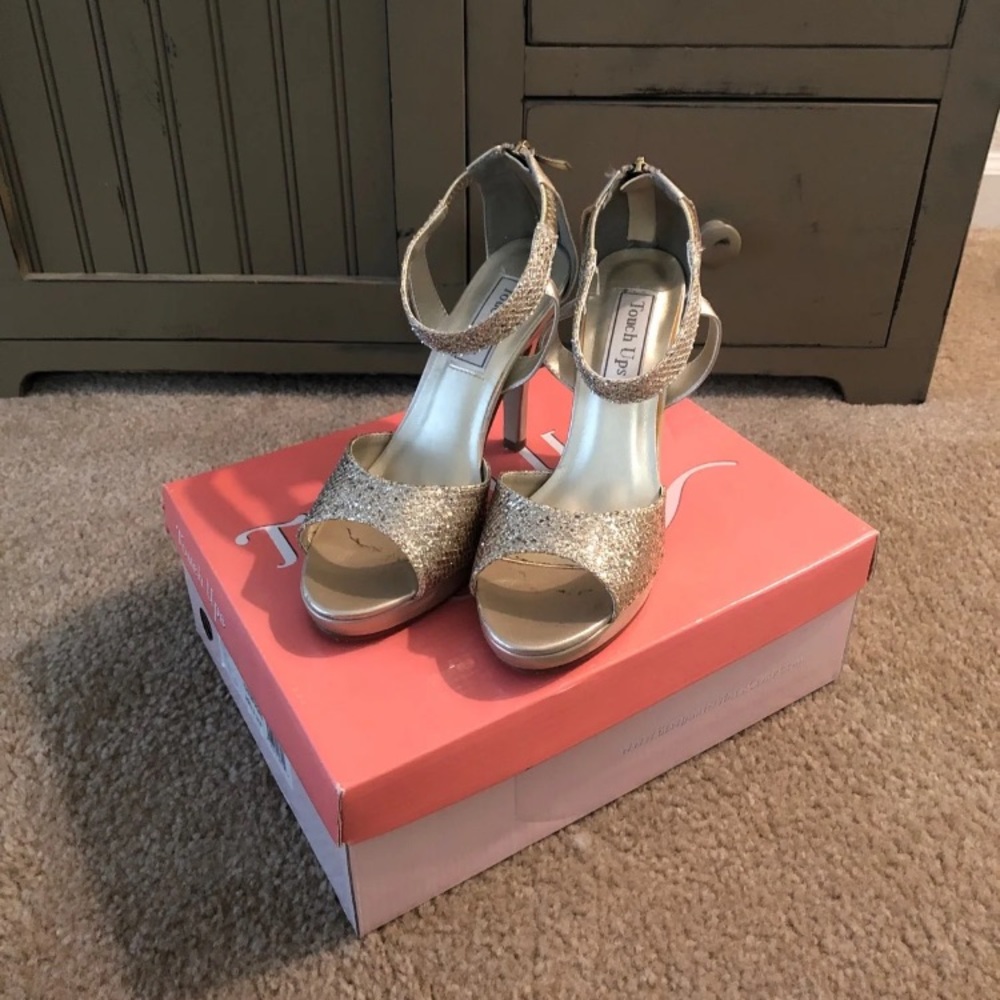 Rose gold heels
